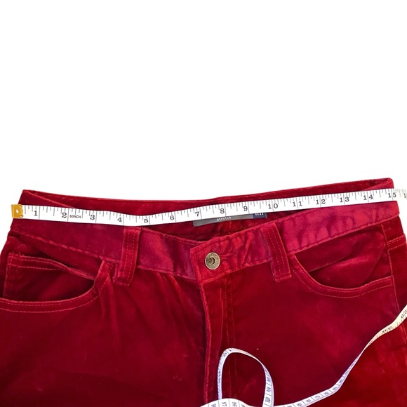 Gap Red Velvet Boot Cut Stretch Jeans, 8R - Picture 9 of 9